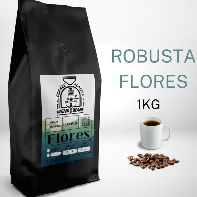 

Kopi Robusta Flores 1000g Biji Bubuk