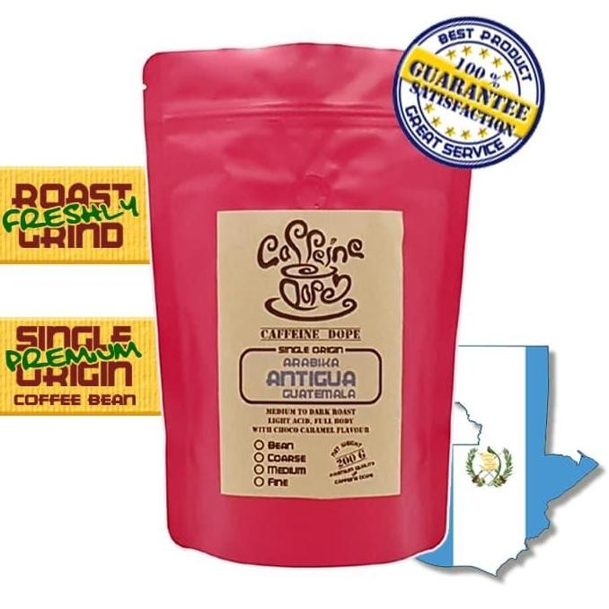 

Kopi Arabika Antigua Guatemala 200 Gr - Bean/Biji & Ground/Bubuk