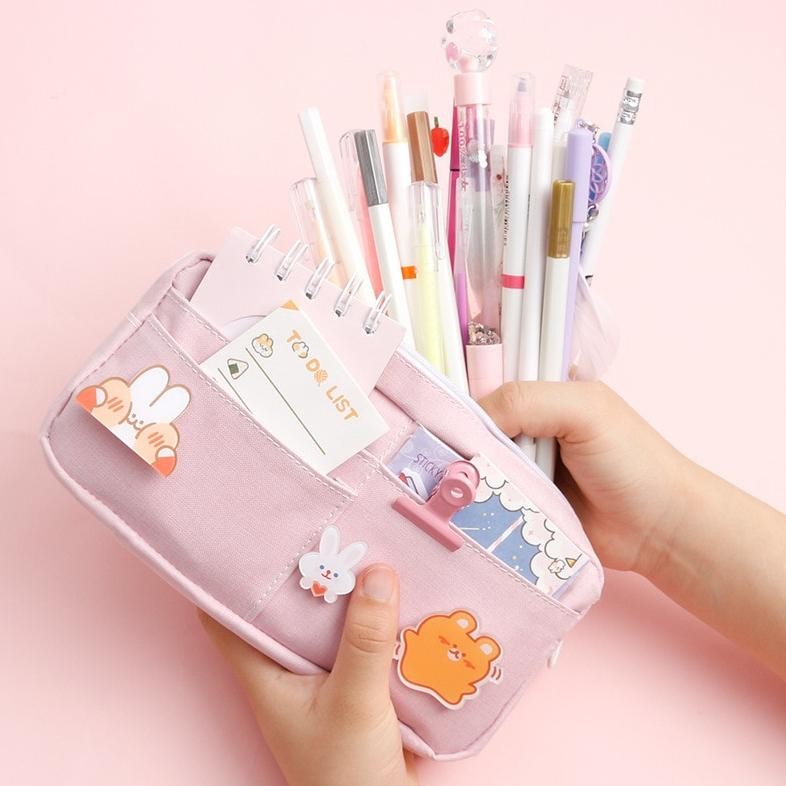 

Edf-62 Tas Pena In Jepang Nilai Tinggi In Lencana Pensil Untuk Anak Perempuan Versi Korea Kotak Alat Tulis Sederhana Pria Dan Wanita Lucu Smp Kapasitas Besar Kotak Pensil