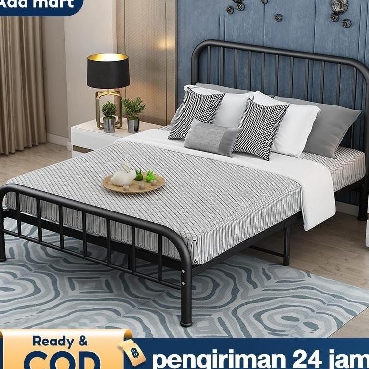 Rangka Tempat Tidur Besi Tempat Tidur Dipan Ranjang Besi Minimalis Tempat Tidur Design Industrial