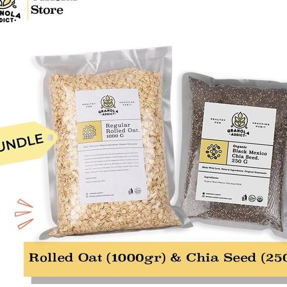 

Granola Addict Paet Rolled Oat 1G Chia Eed 250G