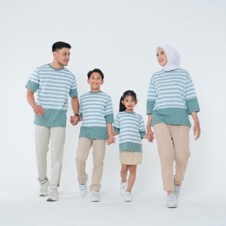 ND Baju Kaos Family Set Atasan Sarimbit Keluarga Anak Ibu Ayah