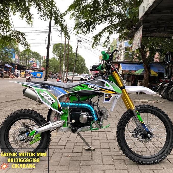 Terlaris Motor Mini Trail 125Cc Manual Kopling Ring 17/14 Mesin 4Tak Ready Stok