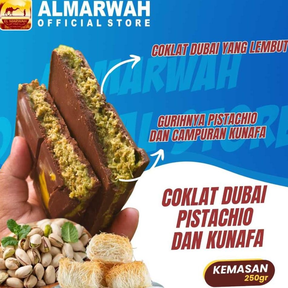 

Colat Dubai Unafa Picatio Berat Berih 250 Gram