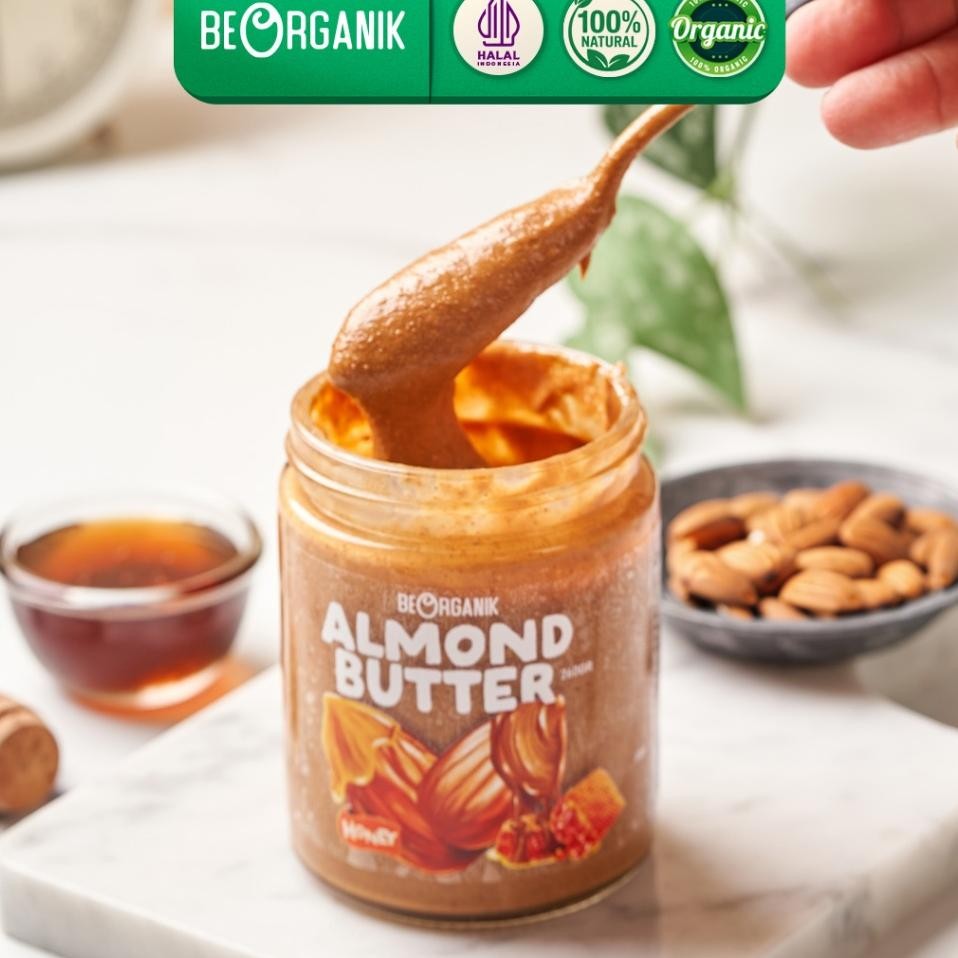 

Beorgani Roated Almond Butter Elai Almond 260Gr Unweetened Gluten Freevegan