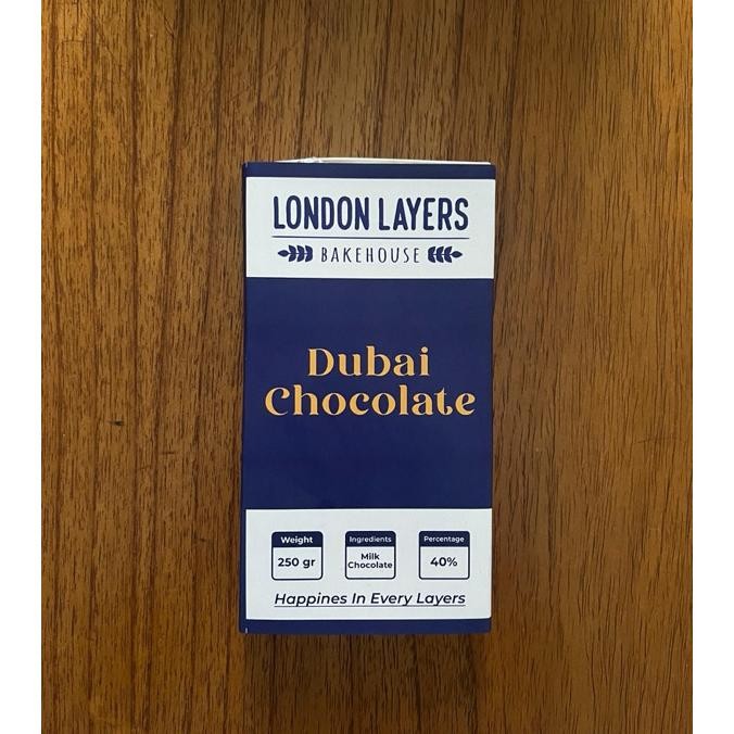 

London Layer Baehoue Dubai Chocolate 250 Gr