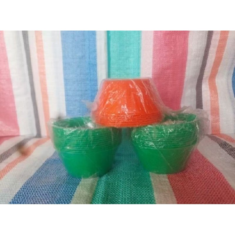 Tempat cuci tangan plastik/kobokan plastik isi 1 lusin