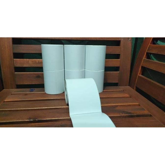 

new 100x150mm 1 line 500 pcs core 1 inch semicoted label bare stiker