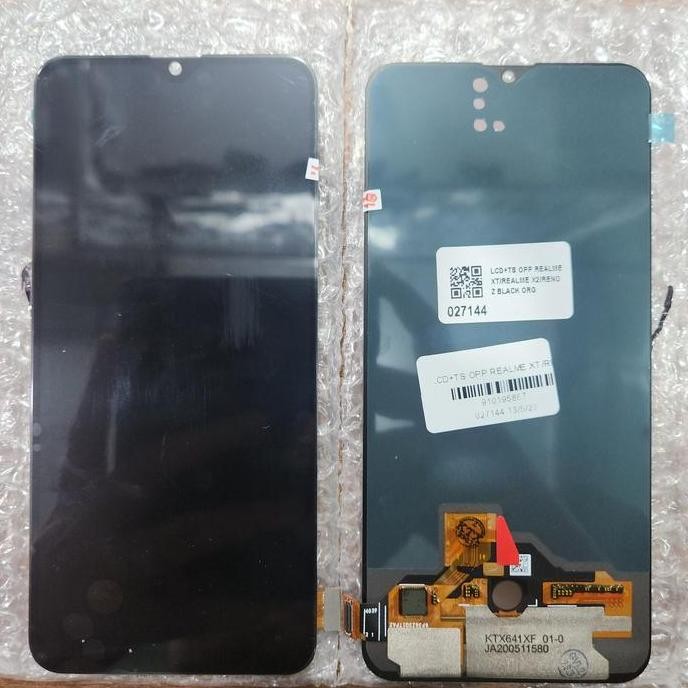 BEBAS ONGKIR - LCD FULLSET REALME XT/REALME X2/RENO Z OLED/ORI FINGERPRINT ON