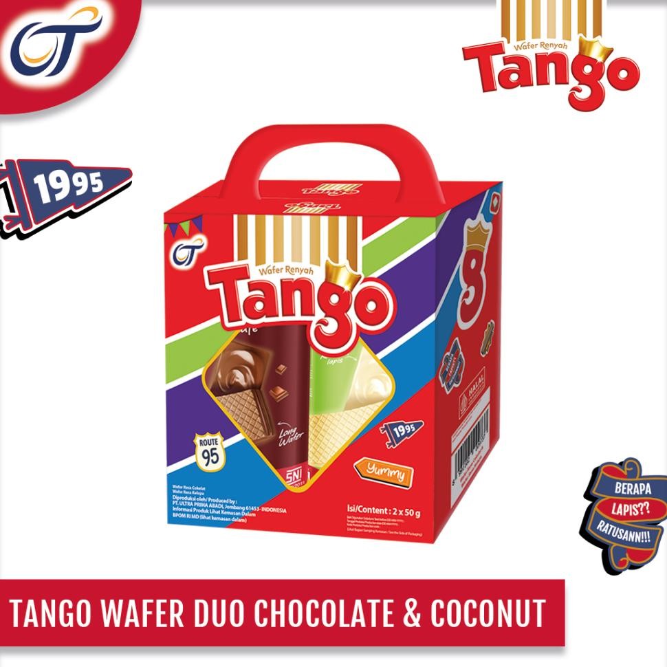 

Tango Wafer Duo Royal Chocolate Coconut