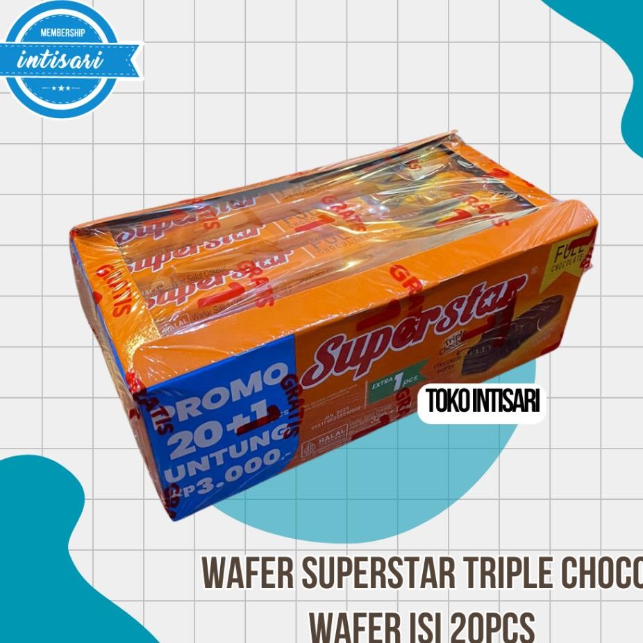 

Wafer Tar Triple Choco Wafer Ii 20Pc Pa