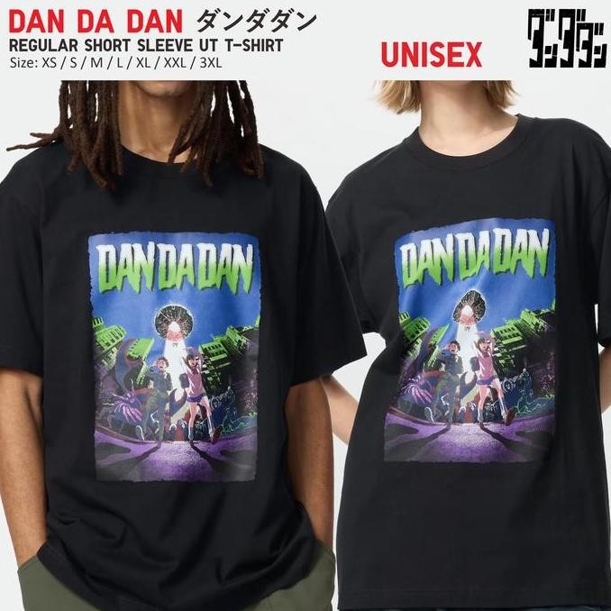 Grosir Uniqlo Dan Da Dan Manga Anime Ut Dandadan Shirt Kaos Unisex Momo Okarun Aira Turbo Granny