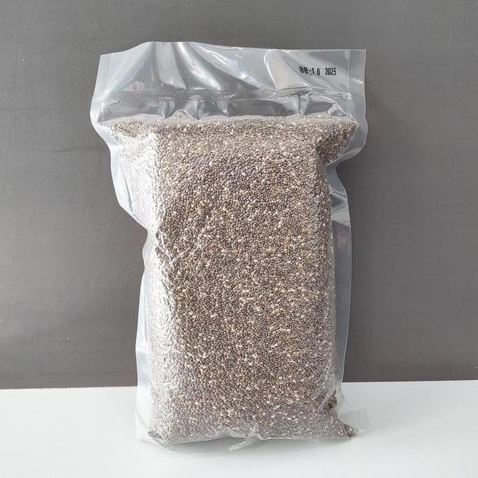 

NATURAL BLACK CHIA SEED ( BIJI CHIA HITAM ) 500 GR TERMURAH