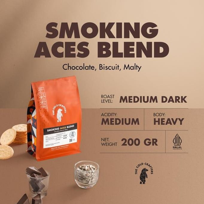

SMOKING ACES BLEND ARABIKA ARABICA ROBUSTA BIJI KOPI BUBUK ESPRESSO TERMURAH