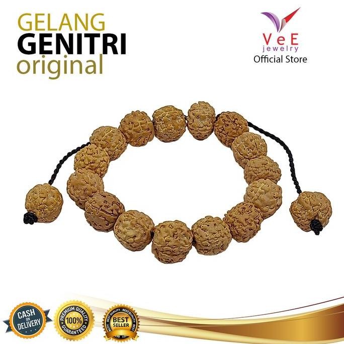 

VEE GELANG PRIA WANITA BIJI BUAH JENITRI / GENITRI / RUDRAKSHA TERMURAH