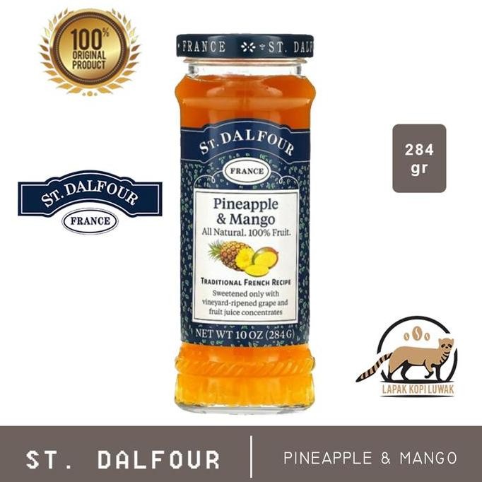 

Produk Baru!! Selai St. Dalfour Pineapple Mango Jam 284 Gr