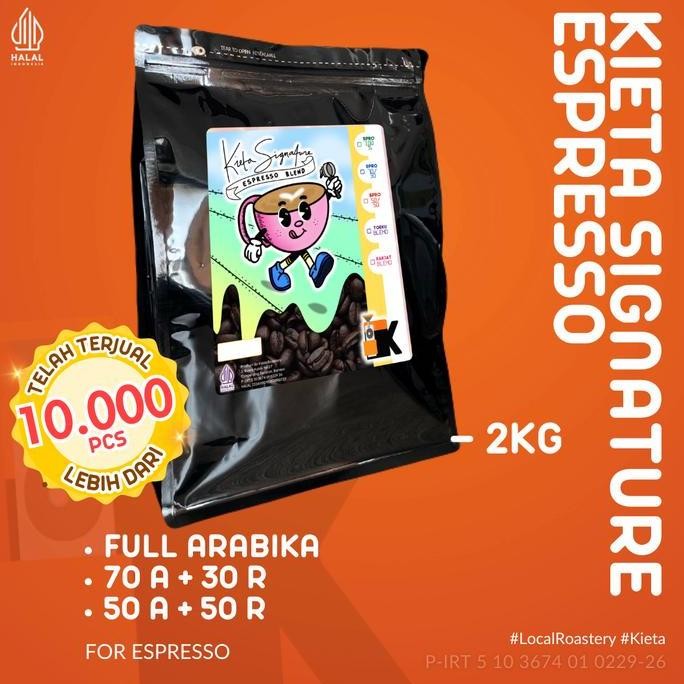 

BIJI KOPI KIETA SIGNATURE ESPRESSO BLEND 2 KG TERMURAH