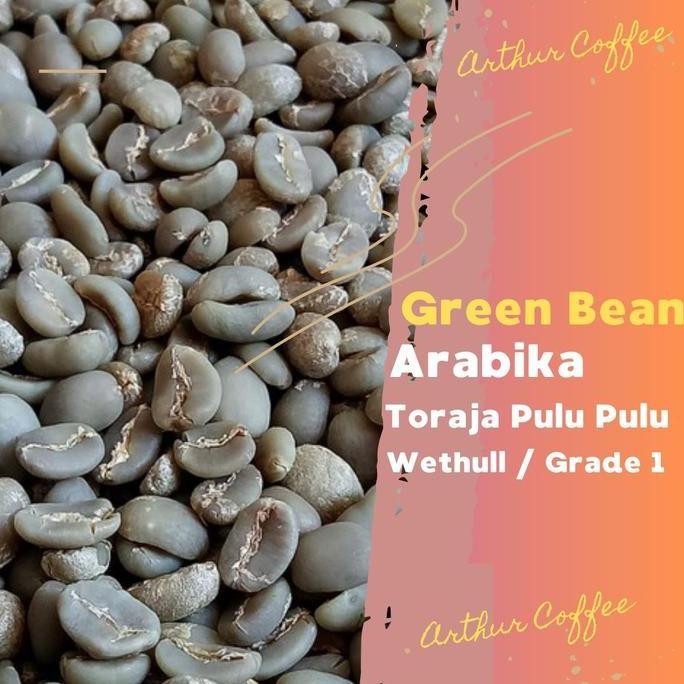 

GREEN BEAN / BIJI KOPI ARABIKA TORAJA PULU PULU - SEMI WASH TERMURAH TERMURAH