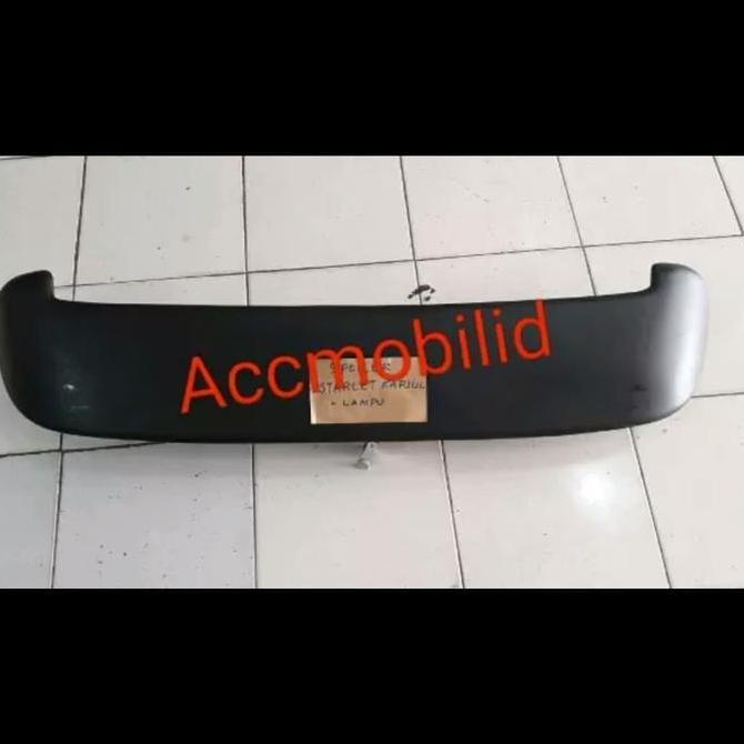 spoiler toyota starlet kapsul dengan lampu