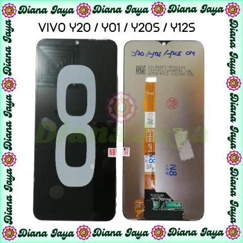 TERLARIS - Lcd Touchscreen Vivo Y20 /Y20S /Y12S /Y20sg /Y20-2021 /Y20a /Y12a ORI