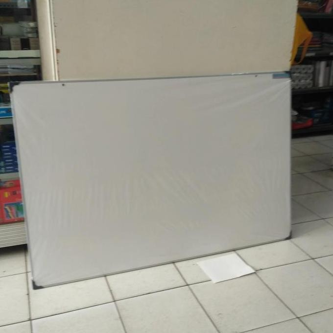 

TERLARIS - Papan Tulis/White Board non-magnet size 80 x 120 cm Cemerlang.