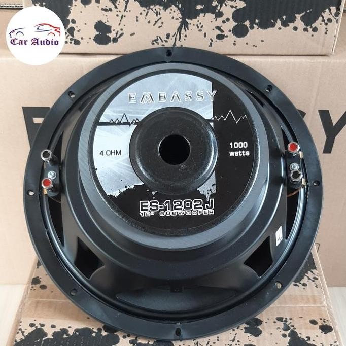 ready Subwoofer 12" EMBASSY ES-1202 J Subwoofer EMBASSY 12 inch DOUBLE COIL
