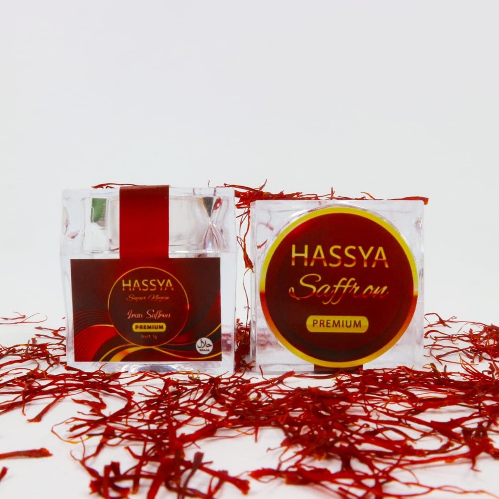 Bunga Sapron Hassya Safron Original Asli Saffron Ori 1 Gram Untuk Diminum Kesehatan Kashmir Iran