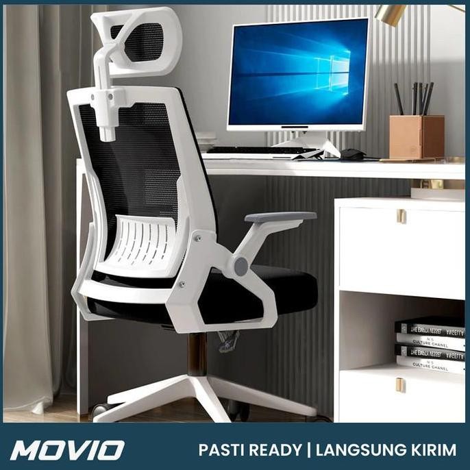 Movio Office Chair - Kursi Kantor Kerja Kursi Ergonomis / Kursi Gaming Co