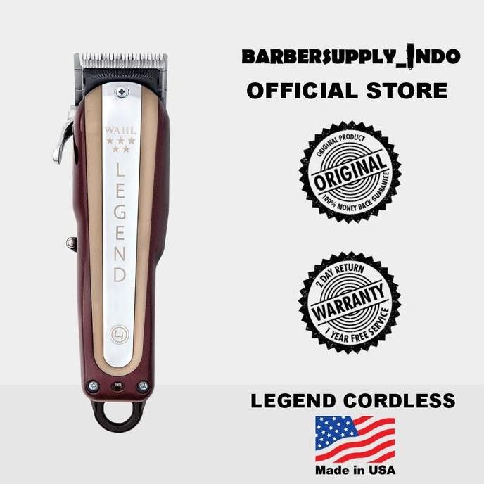 Wahl Legend Cordless Mesin Cukur Alat Cukur Rambut Original