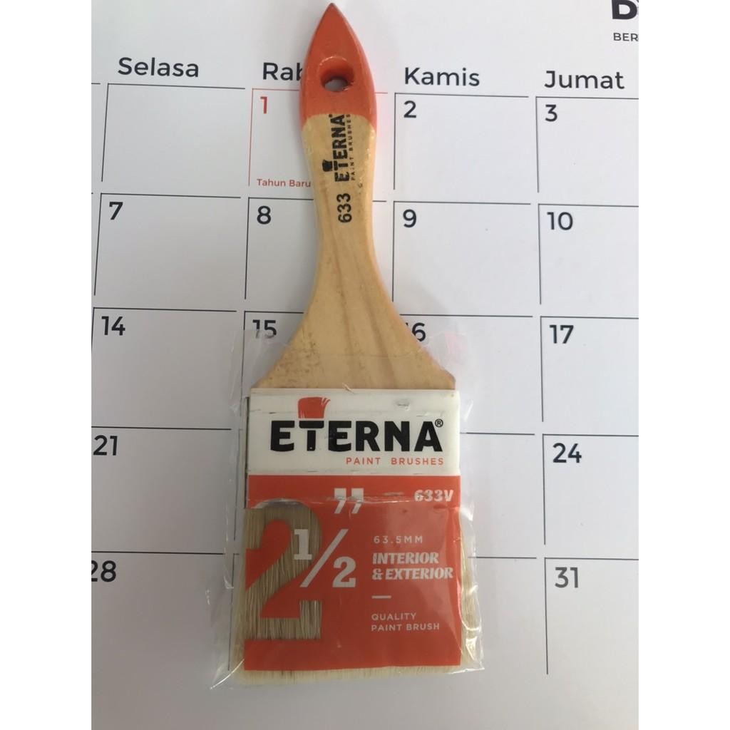 

Kuas Eterna Berbagai Ukuran ( 1",1.5", 2",2,5"3",4" )