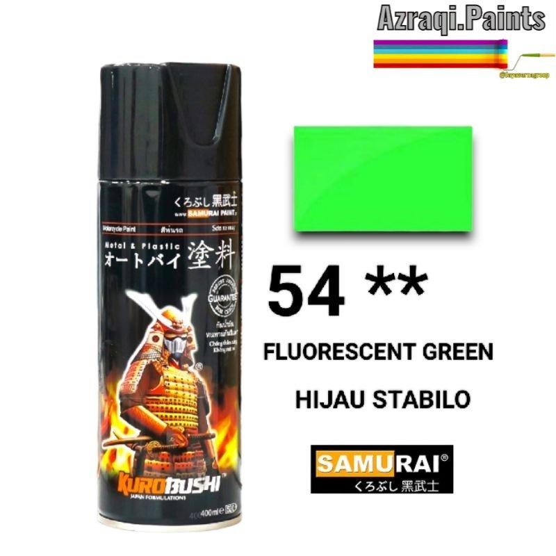 

Samurai Paint Fluorescent Green 54 ** ( 400 Ml ) Hijau Stabilo
