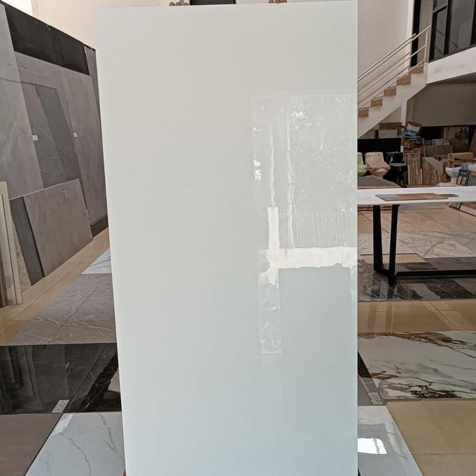 Kualitas Terjamin Granit Putih Polos 80X160 Crystal White Packing Aman