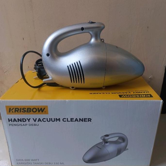 Krisbow Vacum Cleaner Turbo Tiger - Penghisap Debu dengan Tali Stik Vakum dan Filter HEPA - Vacuum