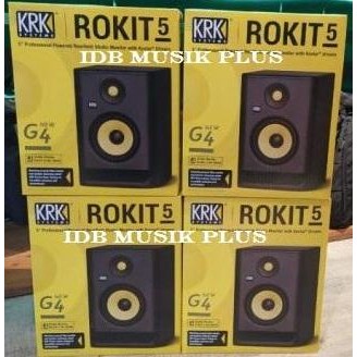 BEBAS ONGKIR - Speaker Monitor 5 Inch Krk Rokit5 G4 Rokit 5 G4 Original Garansi