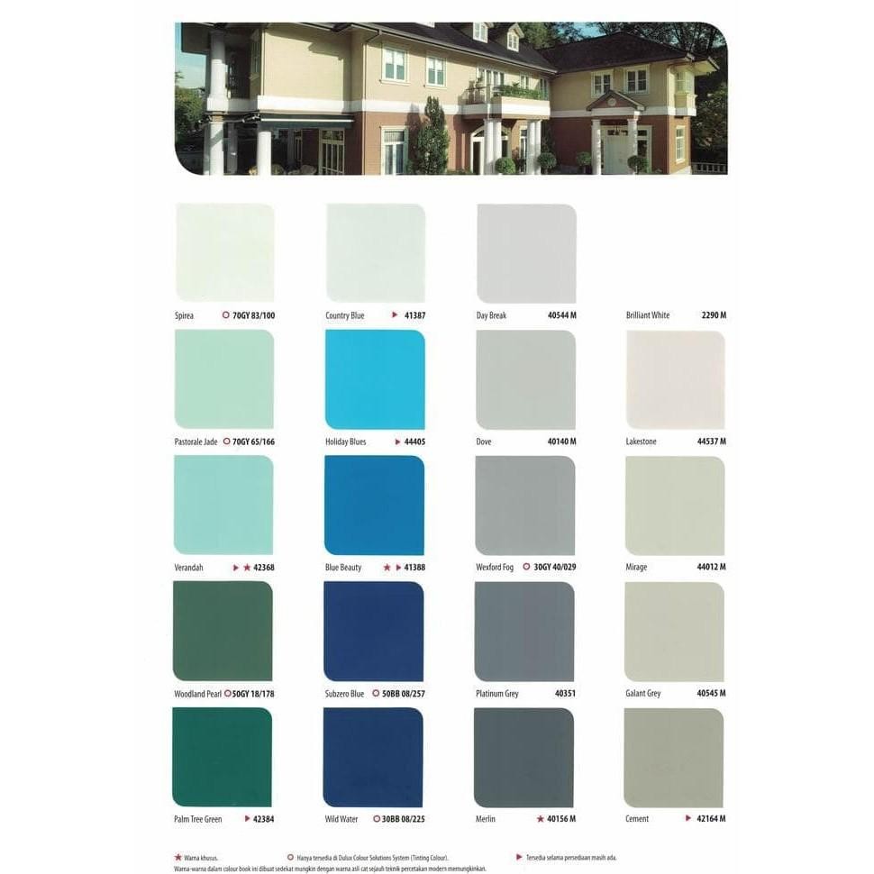 Dulux Weathershield 2.5 Lliter (Warna Standard)