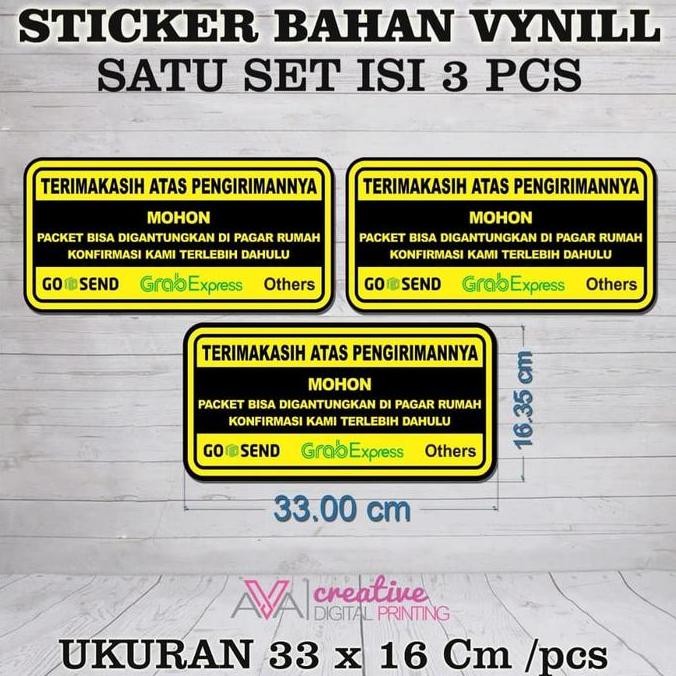 

Promo sticker ojol COD