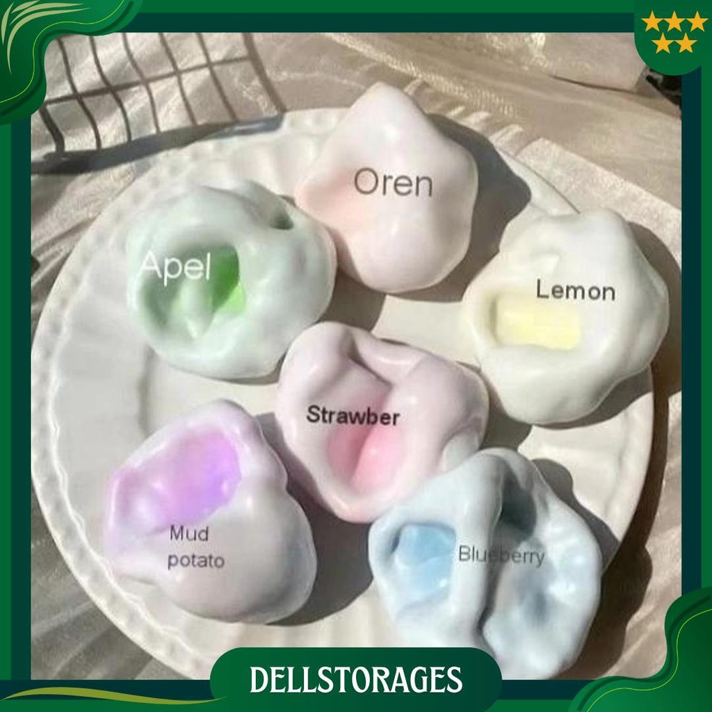 Squishy Mochi Jumbo Cheese Ball Mainan Squishy Antistress Squishy Lucu Squishy Slow Promo