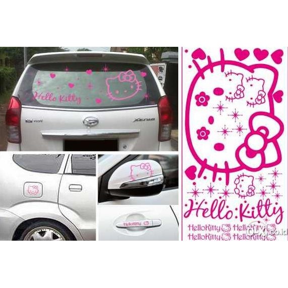 

Promo stiker set hello kitty COD