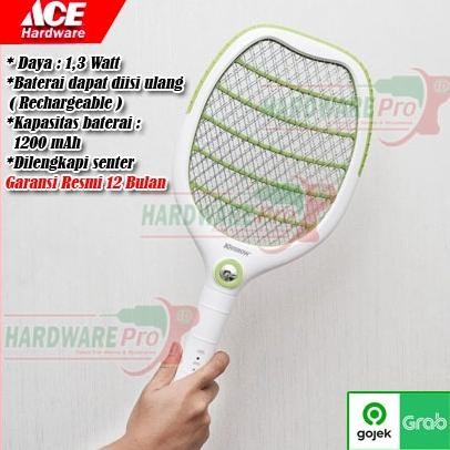 Raket Nyamuk Insect killer Mosquito Killer Rechargeable Krisbow Bergaransi Resmi Ace