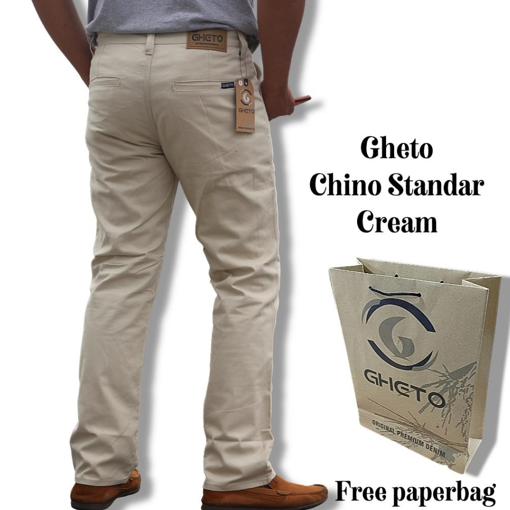 Celana Chino Panjang Pria Standar  28-50 Original Gheto Bayar ditempat (COD)
