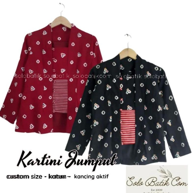 BATIK KUTUBARU JUMPUTAN SOLO ASLI / ATASAN BATIK WANITA