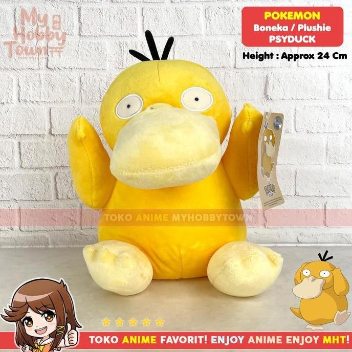 Boneka Anime Karakter Game Pokemon Psyduck Plushie Doll
