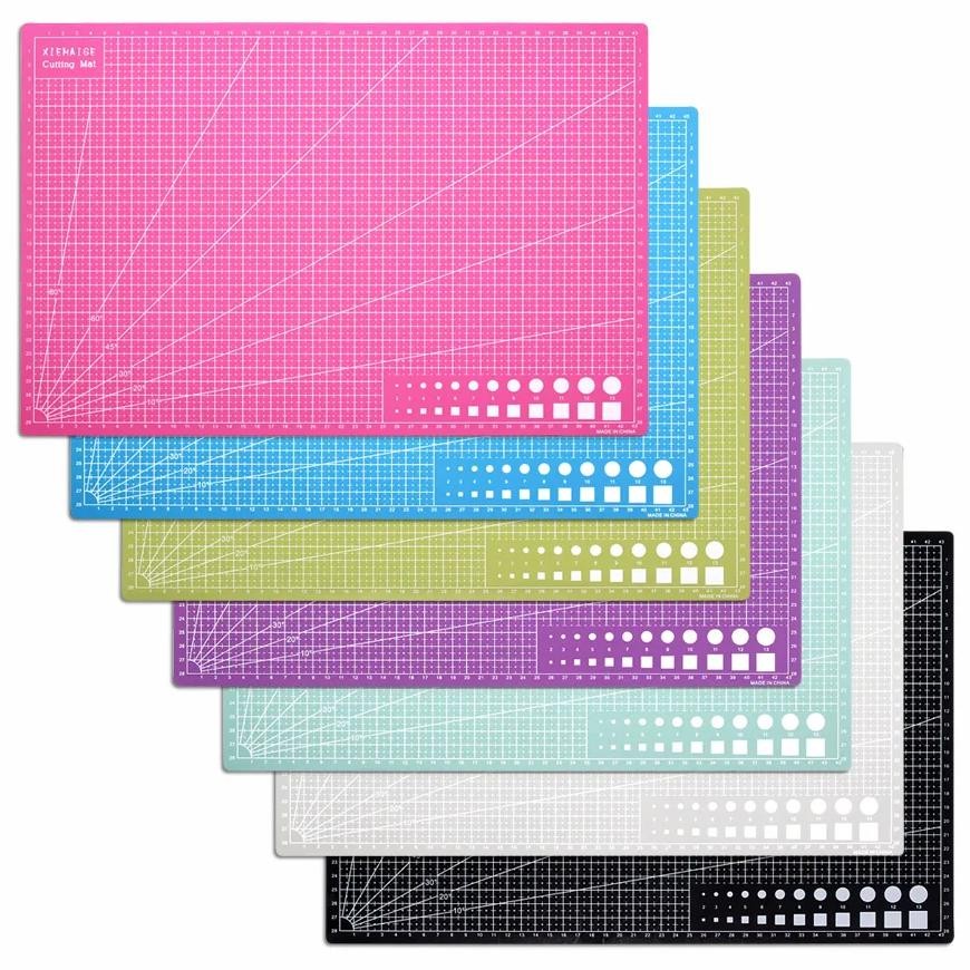 

A3 Cutting Mat -17.71X11.81 Inch Double Sided Pvc Board For Sewing, Quilting, Paper And Clay Art Projects - Desktop Protector