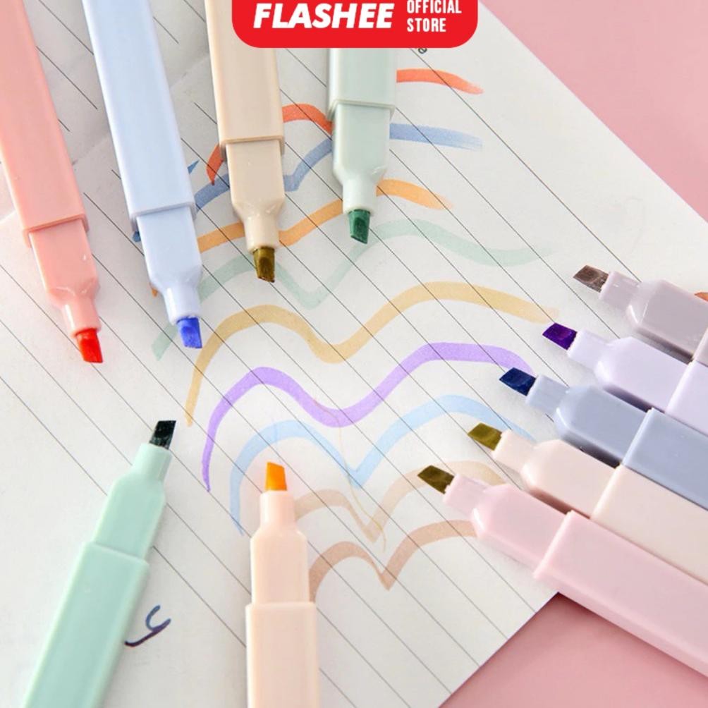 

Sd-67 Flashee Cod Highlighter Pastel 2 Sisi Marker Dual Double Aestetik Korea 2In1 Sketch Marker Pen Art