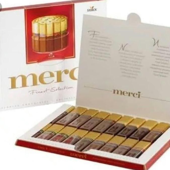 

Sale Storck Merci Assorted Chocolate-Coklat Milk Import