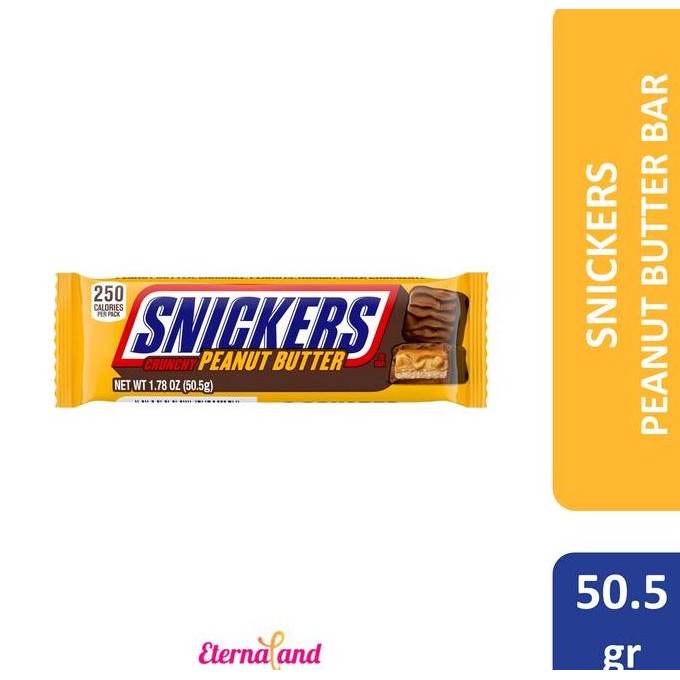 

Grosir Snickers Crunchy Peanut Butter Bar - Cokelat Kacang Mentega Impor Usa