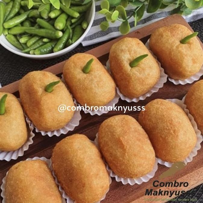 

Sale Combro Maknyusss Oncom Pedas Biasa Isi 10Pcs (Digoreng)