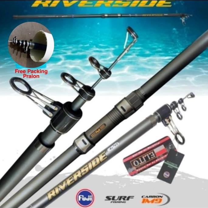 '' Joran Antena Surf Elito Riverside cincin Full Fuji ''