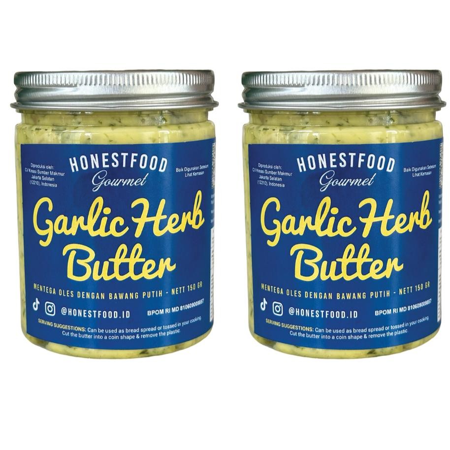 

Honetfood Garlic Butter Ii 2 Bundling Mentega Bawang Putih Olean Roti