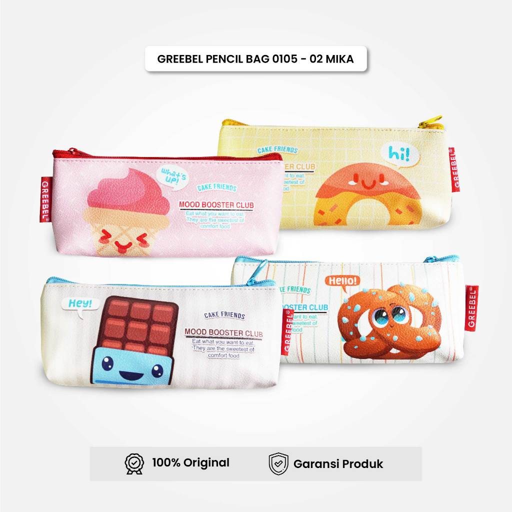 

Kotak Pensil Lucu / Tempat Pensil (0105-02 Mika) / Pencil Case / Pensil Bag Anak Sekolah GREEBEL